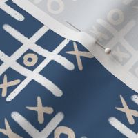 tic tac toe game white beige blue medium scale - Tres en Raya - interior design