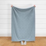The Blue Vine-04, Blue on Sage Green, Med, Mermaid Collection-49