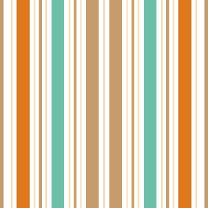 Seaside Salted Caramel Stripes / Large