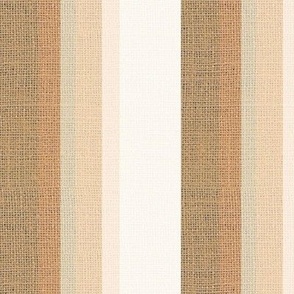 Large earthy neutrals in pale brown, mustard, pale sage, wheat , sand, pale cream and off white on a burlap faux woven texture