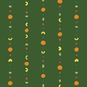 Basic fruit groups - dark green (Fruity faces collection)