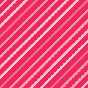 Pink Diagonal Line Seamless Geometric Pattern