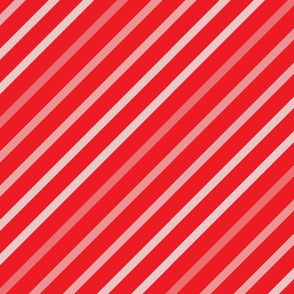 Red Diagonal Line Seamless Geometric Pattern