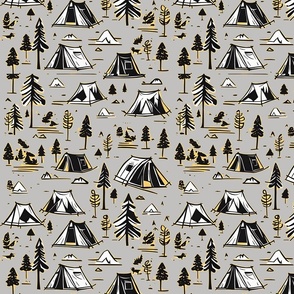 camping pattern-2