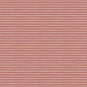 Horizontal Stripes - Red - MEDIUM 5x5