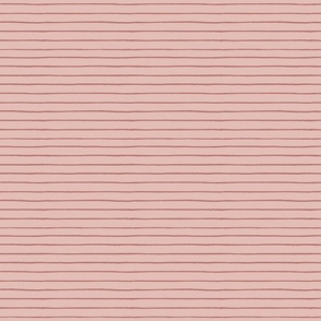 Horizontal Stripes - Pink - MEDIUM 5x5