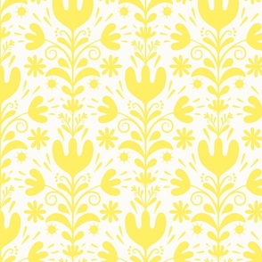 Nordic florals yellow