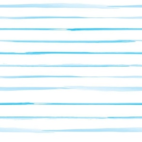 strokes cyan horizontal thin brush