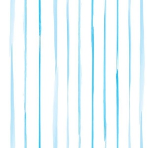 strokes cyan - vertical thin brush