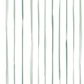 strokes green vertical thin brush