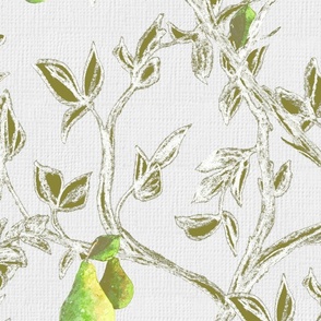 Pear Tree Chinoiserie - Large - Nature