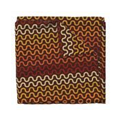 Geometric-waves-in-vintage-1970s-colours-on-retro-ruby-brown-XL-jumbo