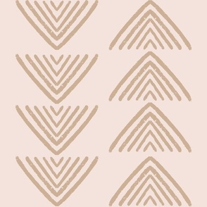  Angular Arrangement: Stacked Geometric Pattern, neutral colors, large