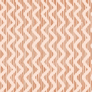 Stripes Zigzag Brown