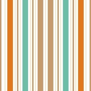 Seaside Salted Caramel Stripes / Medium