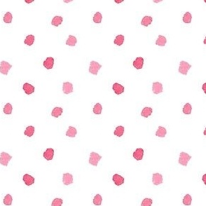 Variegated Pink Polka dots 