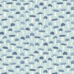 Toadstool 4w x 4.29h  (Periwinkle)  SMALL SIZE