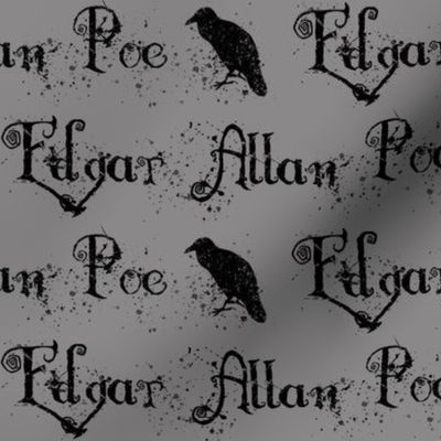 Edgar Allan Poe Name Gray