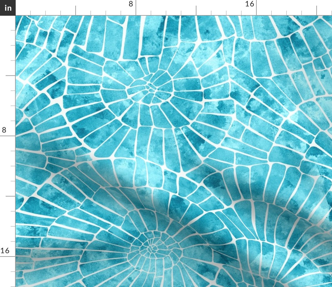 Sun Mosaic Tiles Textured- Aqua