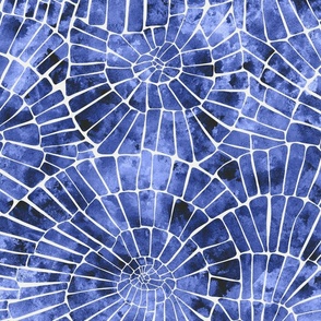 Sun Mosaic Tiles Textured- Blue