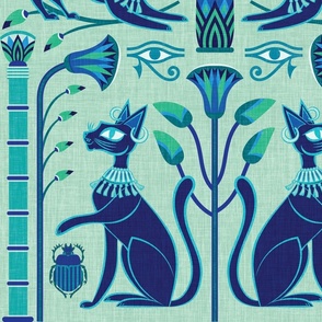 Pawpyrus cats wallpaper in lapis
