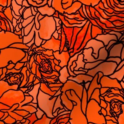 Orange Roses