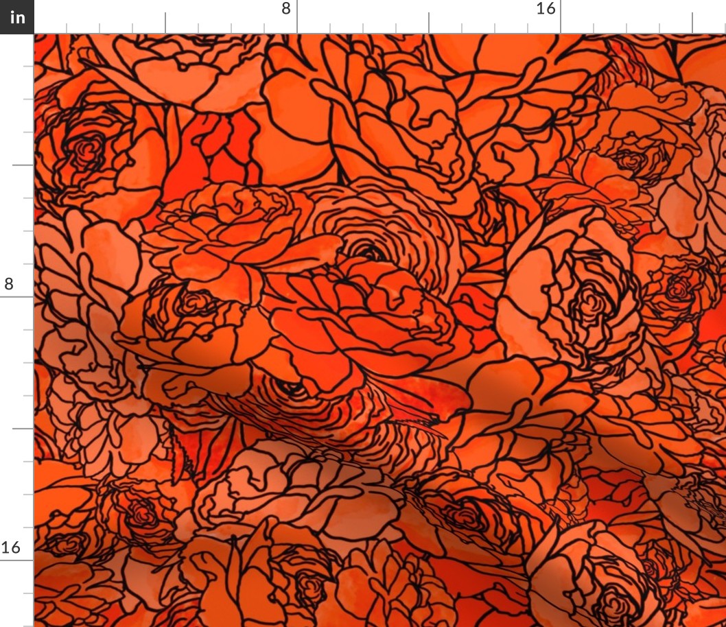 Orange Roses