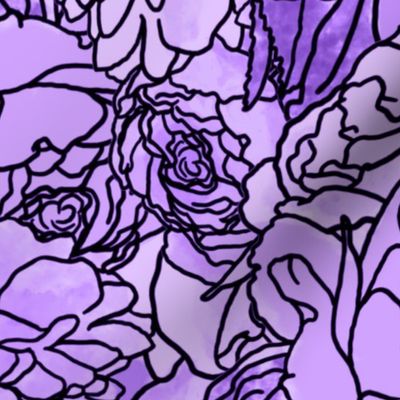 Roses Lavender Purple