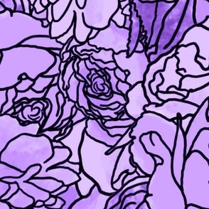 Roses Lavender Purple