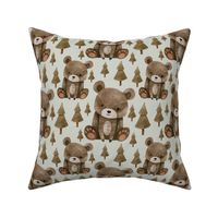 Woodland Friends Bear 9 by Norlie Studio