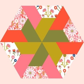 Floral Trapezoid