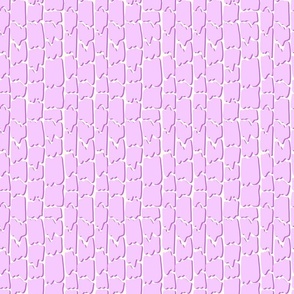 Abstract lavender shapes on cream Small