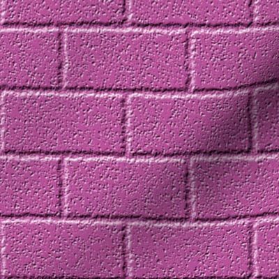 Magenta brick wall