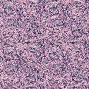 Mini Purple Plum Pink Sophisticated Abstract Palm Textured