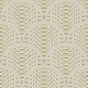 Art Deco Palm Leaf Sand