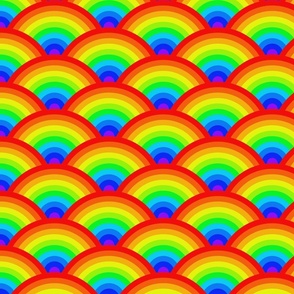 Basic Primary Color Rainbow Arc