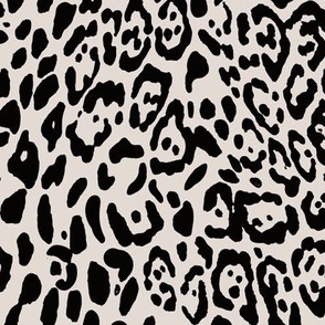 Cheetah spots animal 2 color version-LARGE