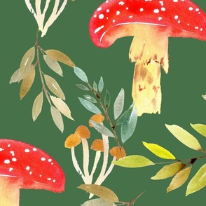 Mushrooms of glory (green)