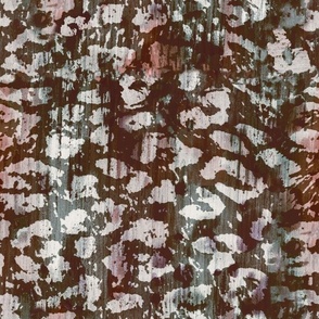 animalier distressed background brown