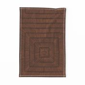 Square Zen (brown, large)