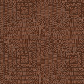 Square Zen (brown, medium)