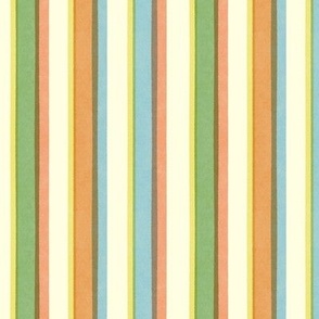 Retro candy stripes, small scale