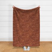 Vintage terracotta rustic brick wall