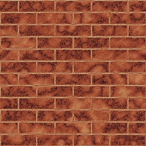 Vintage terracotta rustic brick wall
