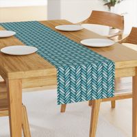 Textural Teal Rattan