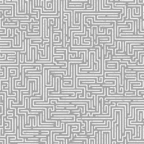 LARGE_Maze_Bright Soft_Black and White Collection