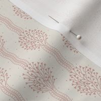 Cosette light: Ashes of Roses Bouquet Ribbon Stripe, Dusky Rose Small Floral