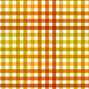 (M) Yellow gradient plaid
