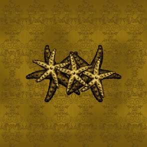 Metal Starfish Cluster [gold]