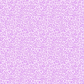 Leopard Print In Bright Purple- small scale 